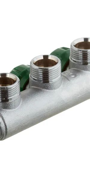 Коллектор Stout 3/4 ВР(г) х 3 выхода 3/4(ЕК) х 3/4 НР(ш) регулирующий (SMB-6850-343403)