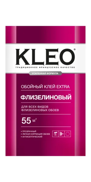 Клей для флизелиновых обоев Kleo Extra 55 380 г