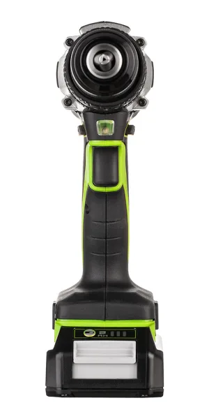 Дрель-шуруповерт ударная аккумуляторная бесщеточная Greenworks GD24DD60 24 В 2 Ач Li-Ion 1 АКБ и ЗУ (3704107UA)
