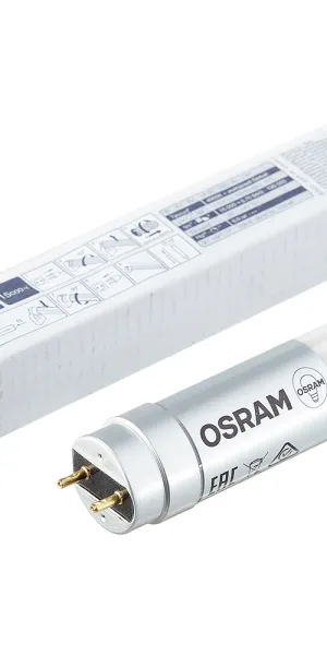 Лампа светодиодная Osram G13 T8 18 Вт 4000К нейтральный свет 220-230 В трубка 1200 мм