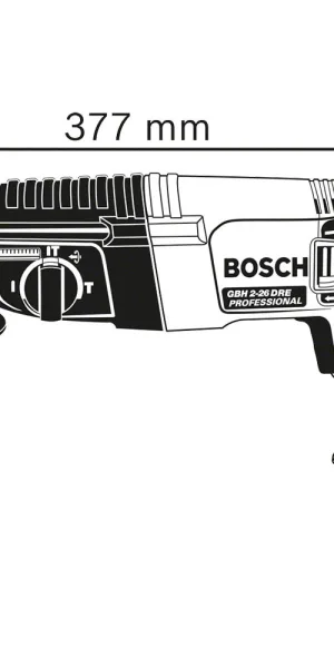 Перфоратор электрический Bosch GBH 2-26 DRE 800 Вт 2,7 Дж SDS-plus (0611253708)