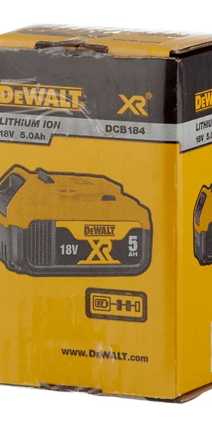 Аккумулятор DeWalt DCB184-XJ 18В 5Ач Li-Ion
