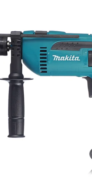 Дрель сетевая ударная Makita HP1640 680 Вт ключевой патрон