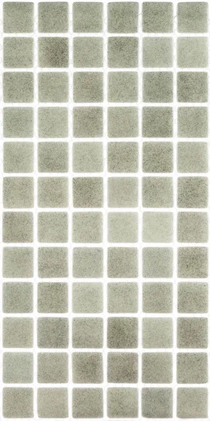 Мозаика Mir Mosaic Natural Steppa светло-серая стеклянная 315х315х5 мм глянцевая