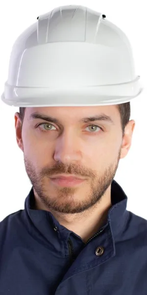 Каска защитная Delta Plus Quartz Up IV белая с храповиком (QUARUP4BC)