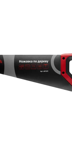 Ножовка по дереву Hesler 400 мм 11 зуб/дюйм мелкий зуб