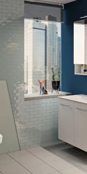 Инсталляция Geberit Delta Duofix для подвесного унитаза с кнопкой хром (458.149.21.1)