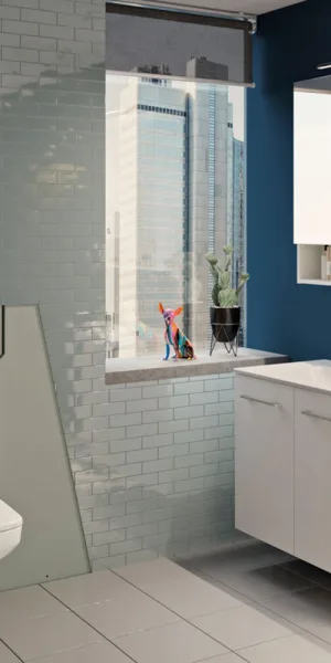 Инсталляция Geberit Delta Duofix для подвесного унитаза с кнопкой хром (458.163.21.1)