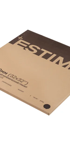 Керамогранит Estima Nolana NL04 черный 800х800х11 мм (2 шт. = 1,28 кв.м)