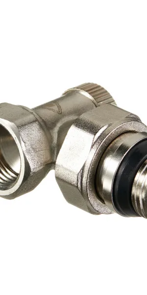 Клапан запорный угловой Arrowhead Element 1/2 ВР(г) х 1/2 НР(ш) для радиатора (215122)