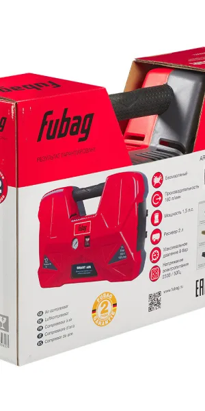 Компрессор безмасляный Fubag Smart Air 1,1 кВт с набором насадок (646032)