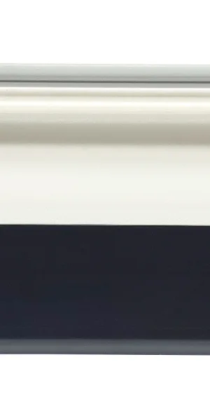 Плинтус экополимер Winart Pro Quadro 80х16х2000 мм титаниум с монтажной планкой (90.80.001.040)
