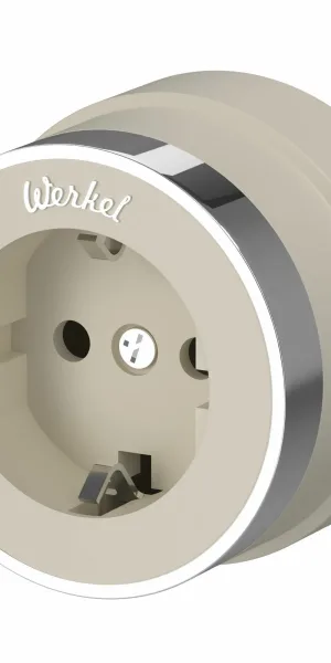 Розетка Werkel накладная слоновая кость (a055930)