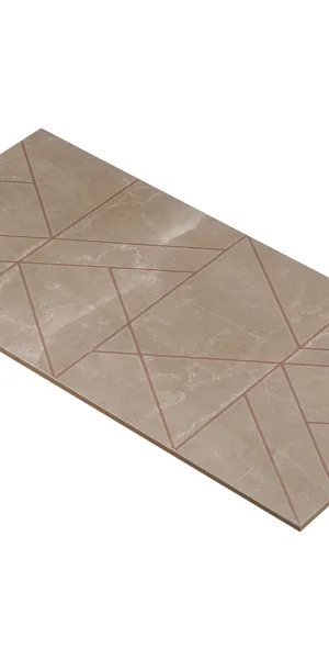 Керамогранит декор LB Ceramics Блюм геометрия 603х300х8,5 мм