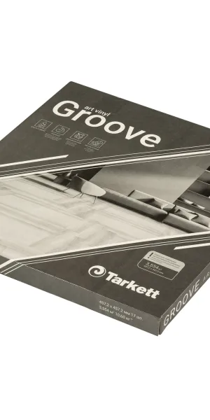 Плитка LVT Tarkett Groove roy клеевая 3,554 кв.м 1,85 мм