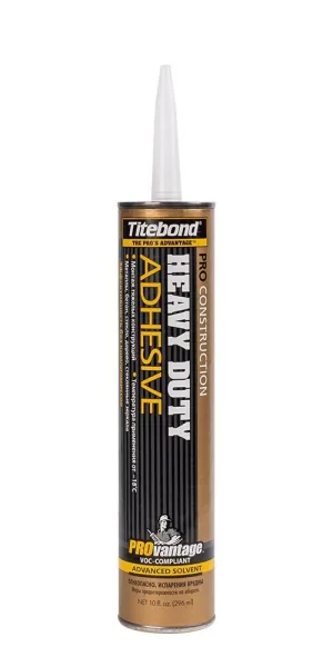 Клей монтажный каучуковый Titebond Heavy Duty Pro высокопрочный бежевый 296 мл