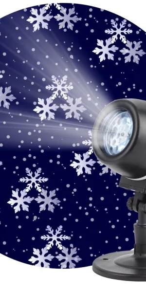 Проектор светодиодный LED Эра уличный Снежный вальс (Б0047979)