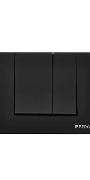 Клавиша смыва для инсталляций Berges Balance BS черная (041445)