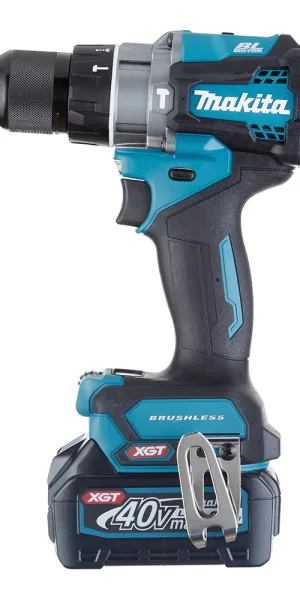 Дрель-шуруповерт аккумуляторная бесщеточная Makita XGT 40 В 2,5 Ач Li-Ion 2 АКБ и ЗУ (HP001GD201)