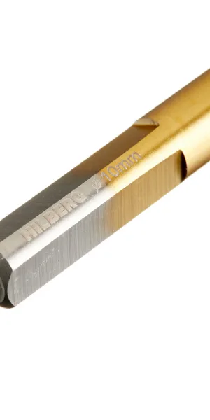 Сверло по металлу спиральное Hilberg 10х133 мм кобальтовое (CO100)