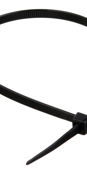 Стяжка кабельная Systeme Electric MultiSet 300х4,8 мм нейлоновая черная (100 шт.) (IMT30048B)