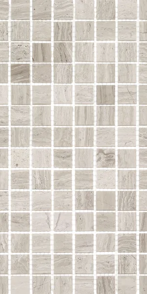 Мозаика Starmosaic Grey Polished серый мрамор из натурального камня 305х305х4 мм полированная