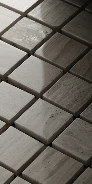 Мозаика Starmosaic Grey Polished серый мрамор из натурального камня 305х305х4 мм полированная