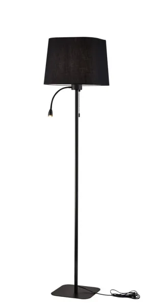 Торшер Maytoni Е27 60 Вт черный IP20 (Z001FL-L3W-1B)