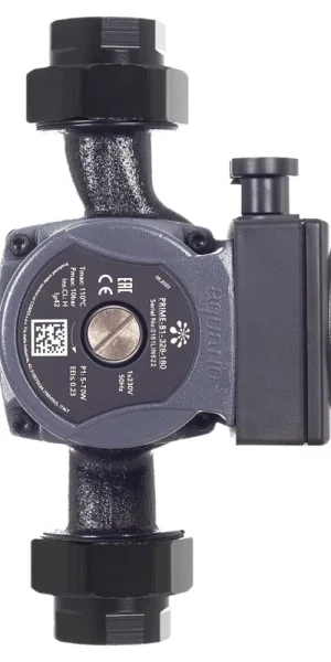 Циркуляционный насос для систем отопления Aquario Prime-В1-328-180 DN32 подъем 8 м 180 мм с гайками (5038)