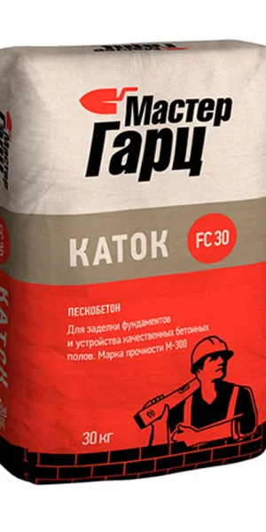 Пескобетон (ЦПС) М300 Мастер Гарц Каток 30 кг
