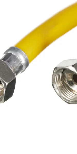 Шланг для газа ПВХ армированный Elka 3/4 ВР(г) х 3/4 ВР(г) 200 см желтый