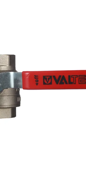 Кран шаровой латунный Valtec Base 1 1/2 ВР(г) х 1 1/2 ВР(г) ручка прямой (VT.214.N.08)