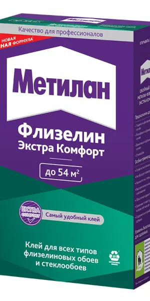 Клей для флизелиновых обоев Метилан Флизелин Экстра Комфорт 300 г