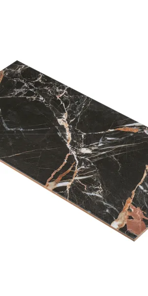 Плитка облицовочная Lavelly Eterno Marmo Accento черная 598x298x8,5 мм (8 шт.=1,425 кв.м)