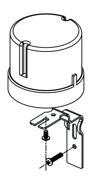 Датчик освещенности Duwi FR-02 IP44 230 В белый (25872 8)