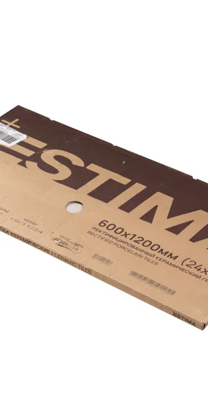 Керамогранит Estima Nolana NL02 светло-серый 1200х600х10 мм (2 шт.=1,44 кв.м)