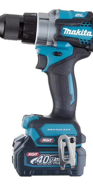 Дрель-шуруповерт аккумуляторная бесщеточная Makita XGT 40 В 2,5 Ач Li-Ion 2 АКБ и ЗУ (DF001GD201)