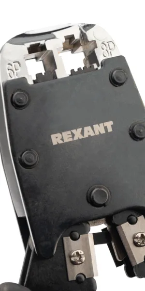 Пресс-клещи Rexant HT-500R для обжима RJ разъемов 8P8C/6P4C/6P4C/6P2C (12-3434-1)