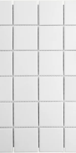 Мозаика Starmosaic белая керамическая 306х306х6 мм матовая antislip