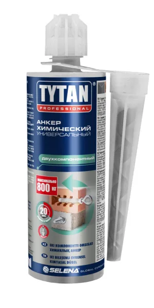 Химический анкер инжекционная масса 165 мл полиэстровая смола Tytan Professional