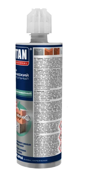 Химический анкер инжекционная масса 165 мл полиэстровая смола Tytan Professional