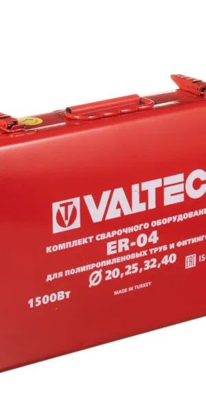 Сварочный аппарат для полипропиленовых труб Valtec ER-04 d20-40 мм 1200 Вт (VTp.799.E.020040)