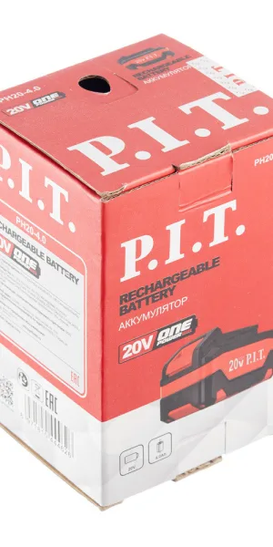 Аккумулятор P.I.T. OnePower 20В 4Ач Li-Ion 20В (PH20-4.0)