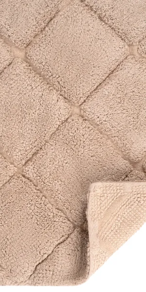 Коврик для ванной бежевый 60х60 см Fora Bricks (FOR-BRK60-60BE)