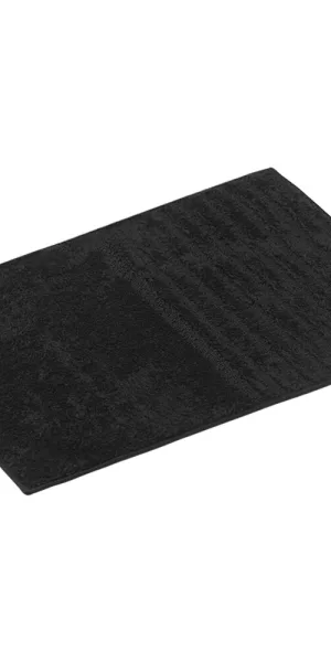 Коврик для ванной черный 60х40 см Fora Black (FOR-MCF-4060BLACK)