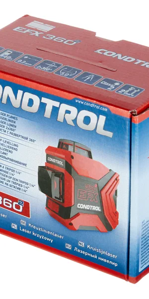 Нивелир лазерный Condtrol EFX360-2 (1-2-241) с магнитным креплением