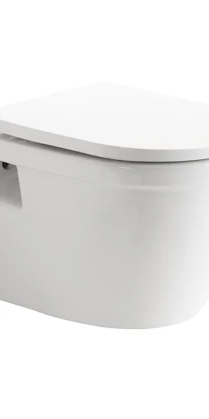Унитаз подвесной Corsa Deco DX Rimless безободковый с сиденьем дюропласт микролифт (WHDX530RS)