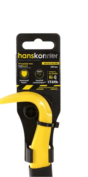 Гвоздодер плоский Hanskonner 300 мм (HK1013-03-300)