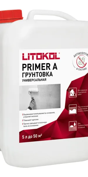 Грунт Litokol Primer А укрепляющий 5 кг