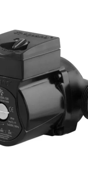 Циркуляционный насос для систем отопления Aquario AC 256-130 DN25 подъем 6 м 130 мм с гайками (5256)